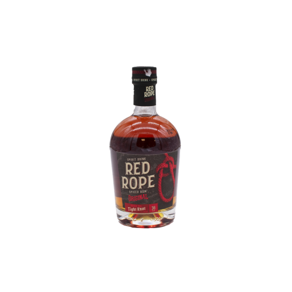 RED ROPE 38% 70cl VANILLA SPICED RHUM MADAGASCAR